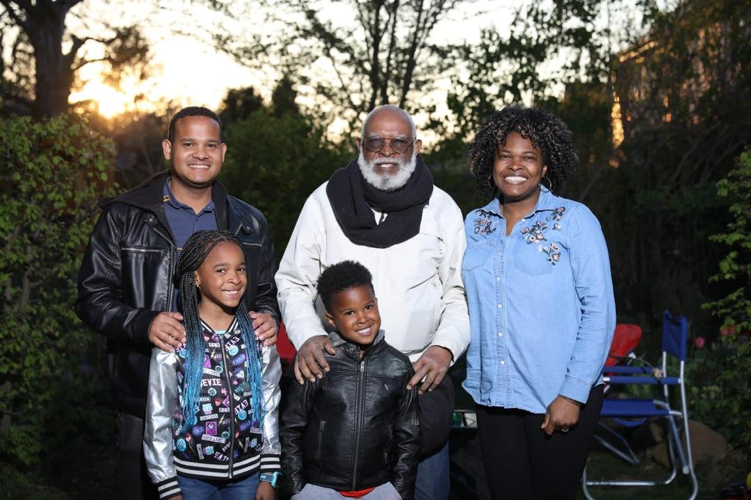 Uncle Ole with family